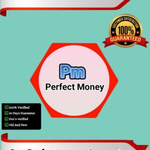 buy perfect money Account