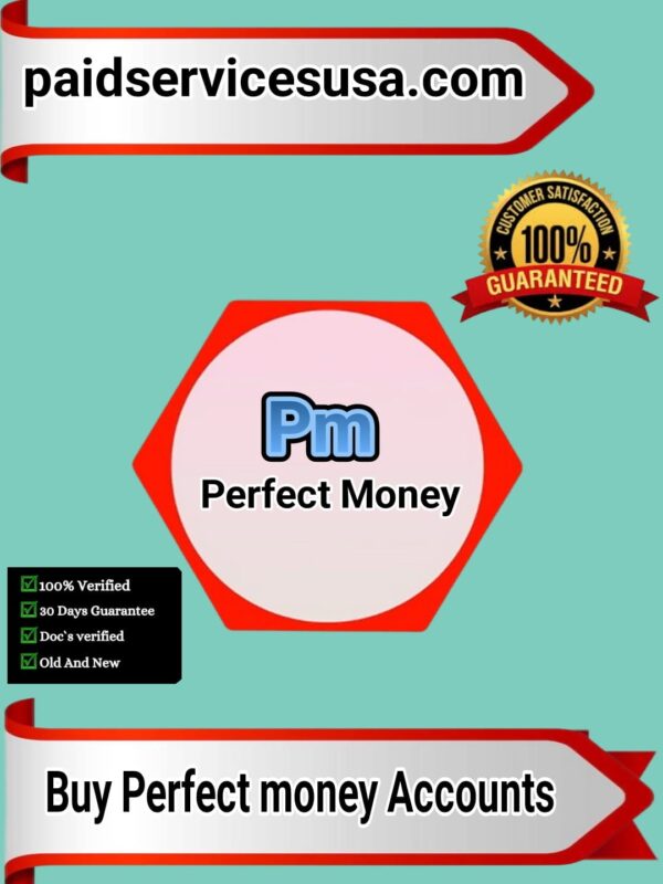 buy perfect money Account